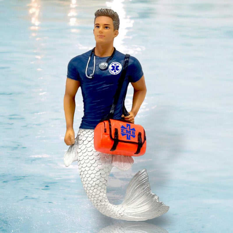 Quirks! December Diamonds Christmas, Seasonal Decor Merman First Responder by December Diamonds