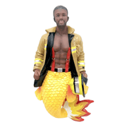 Quirks! December Diamonds Christmas, Seasonal Decor Merman Flaming Bottom by December Diamonds