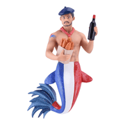 Quirks! December Diamonds Christmas, Seasonal Decor Merman Frenc Coq by December Diamonds - New for 2024
