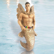 Quirks! December Diamonds Christmas, Seasonal Decor Merman Gaybriel by December Diamonds