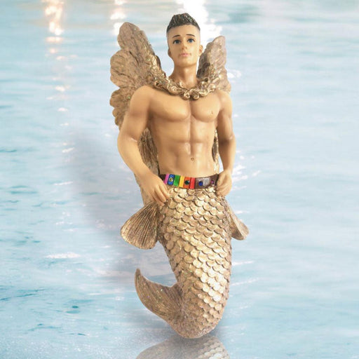 Quirks! December Diamonds Christmas, Seasonal Decor Merman Gaybriel by December Diamonds