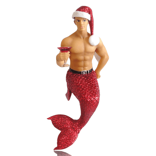 Quirks! December Diamonds Christmas, Seasonal Decor Merman Jingle by December Diamonds
