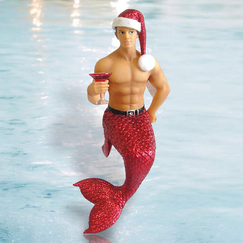 Quirks! December Diamonds Christmas, Seasonal Decor Merman Jingle by December Diamonds