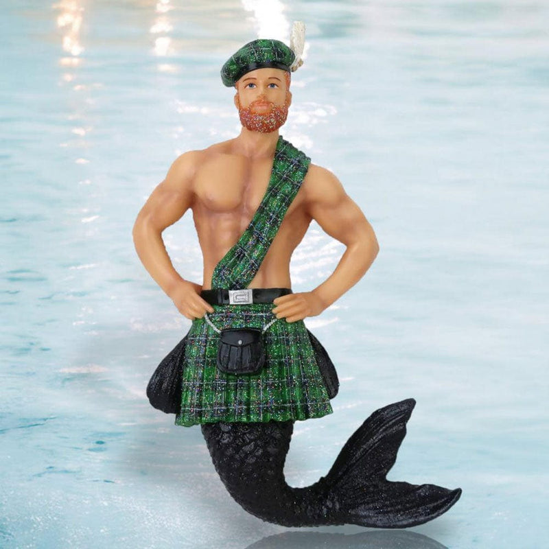 Quirks! December Diamonds Christmas, Seasonal Decor Merman Keltic Kelly by December Diamonds
