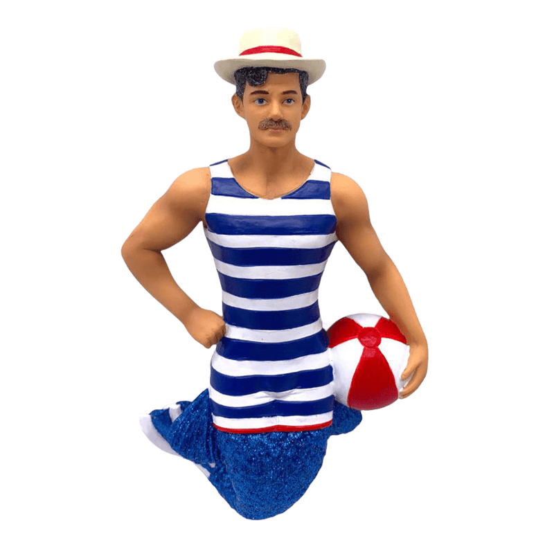 Quirks! December Diamonds Christmas, Seasonal Decor Merman Mr Beach Balls by December Diamonds