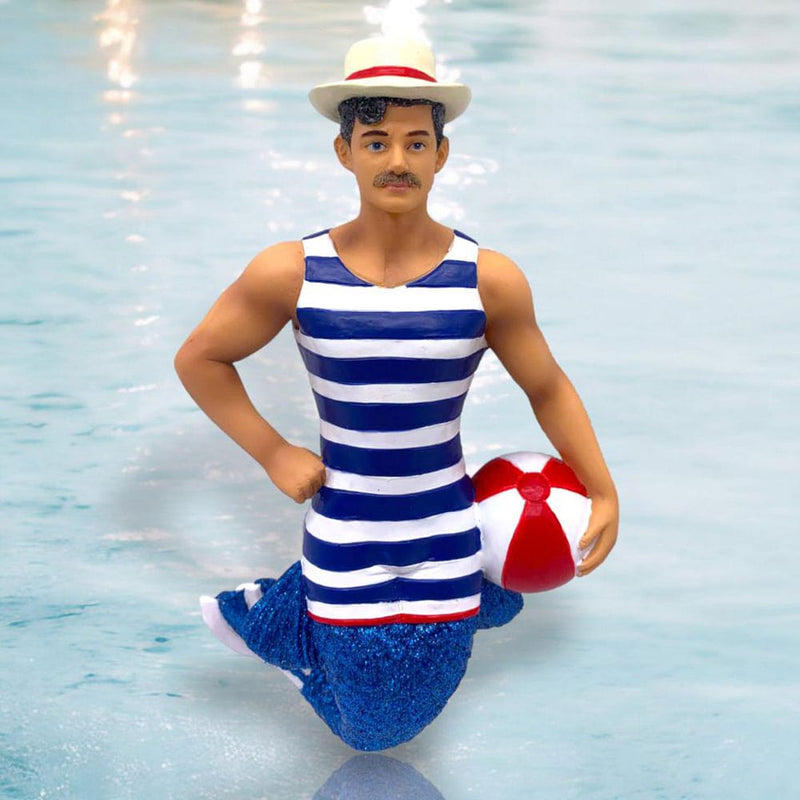 Quirks! December Diamonds Christmas, Seasonal Decor Merman Mr Beach Balls by December Diamonds