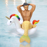 Quirks! December Diamonds Christmas, Seasonal Decor Merman Mr Unicorn by December Diamonds