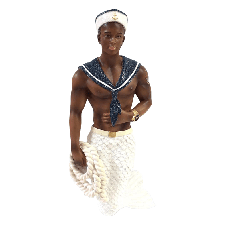 Quirks! December Diamonds Christmas, Seasonal Decor Merman Navy Soul by December Diamonds
