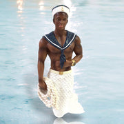 Quirks! December Diamonds Christmas, Seasonal Decor Merman Navy Soul by December Diamonds