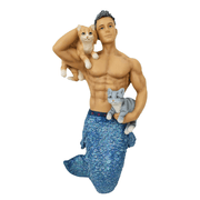 Quirks! December Diamonds Christmas, Seasonal Decor Merman Pet The Puss by December Diamonds