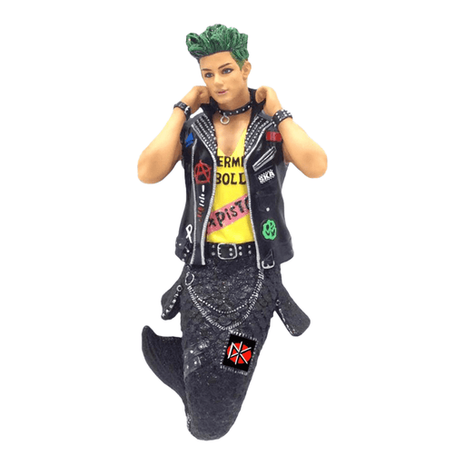 Quirks! December Diamonds Christmas, Seasonal Decor Merman Punk Rocker by December Diamonds