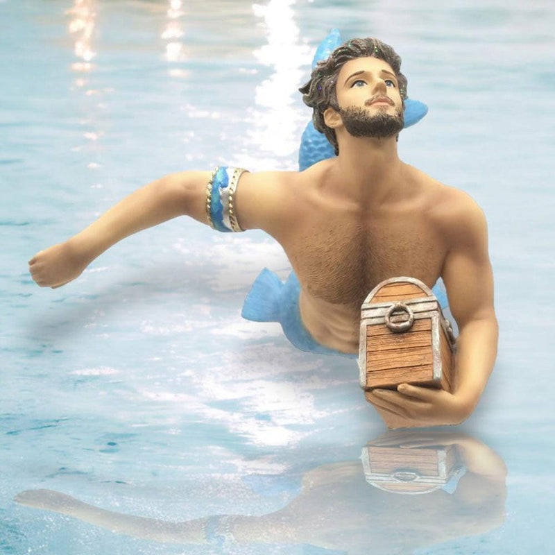 Quirks! December Diamonds Christmas, Seasonal Decor Merman Treasure Trail by December Diamonds