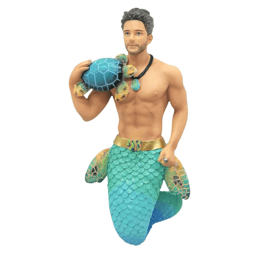 Quirks! December Diamonds Christmas, Seasonal Decor Merman Turtle Time by December Diamonds