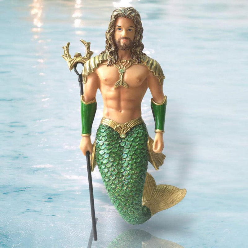 Quirks! December Diamonds Christmas, Seasonal Decor RETIRING Merman Atlantis by December Diamonds
