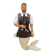 Quirks! December Diamonds Christmas, Seasonal Decor RETIRING Merman Fresh Cut by December Diamonds