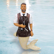 Quirks! December Diamonds Christmas, Seasonal Decor RETIRING Merman Fresh Cut by December Diamonds