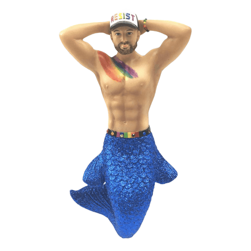 Quirks! December Diamonds Christmas, Seasonal Decor RETIRING Merman Resist by December Diamonds