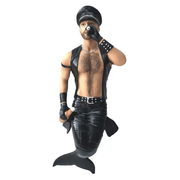 Quirks! December Diamonds Christmas, Seasonal Decor RETIRING Merman Smokin Hot by December Diamonds