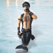 Quirks! December Diamonds Christmas, Seasonal Decor RETIRING Merman Smokin Hot by December Diamonds