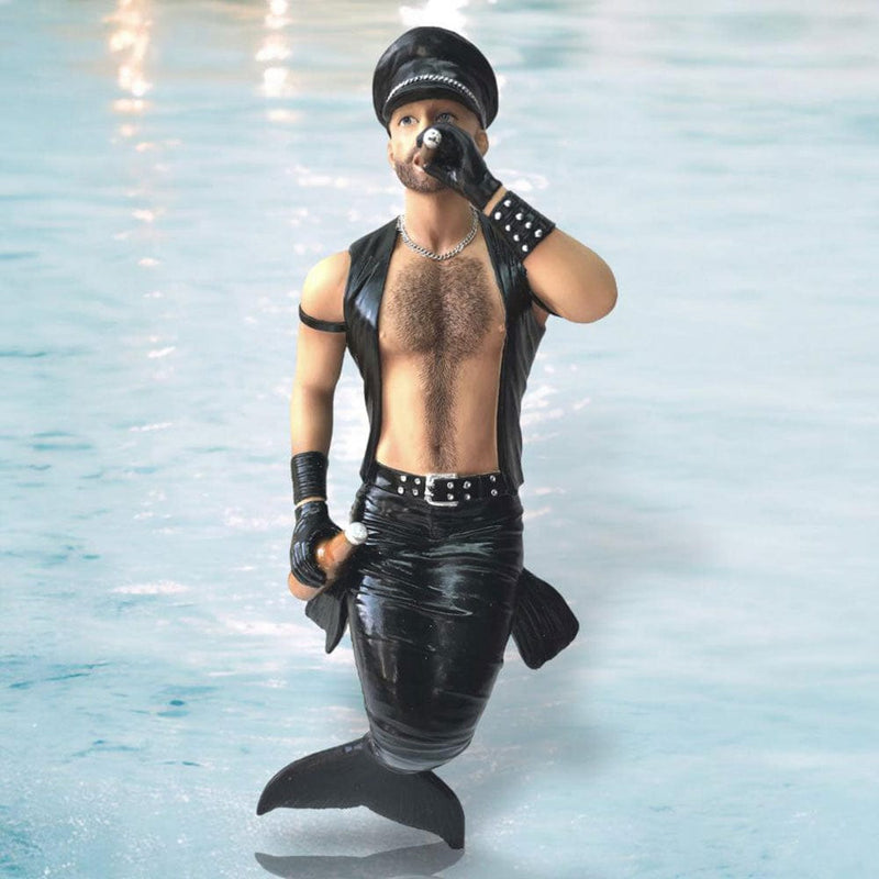 Quirks! December Diamonds Christmas, Seasonal Decor RETIRING Merman Smokin Hot by December Diamonds