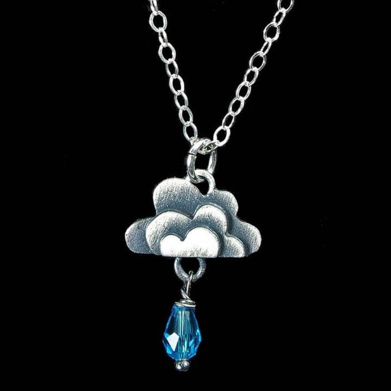 Quirks! Earrings and Accessories Cloud Pendant by Chickenscratch