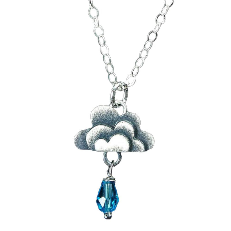 Quirks! Earrings and Accessories Cloud Pendant by Chickenscratch