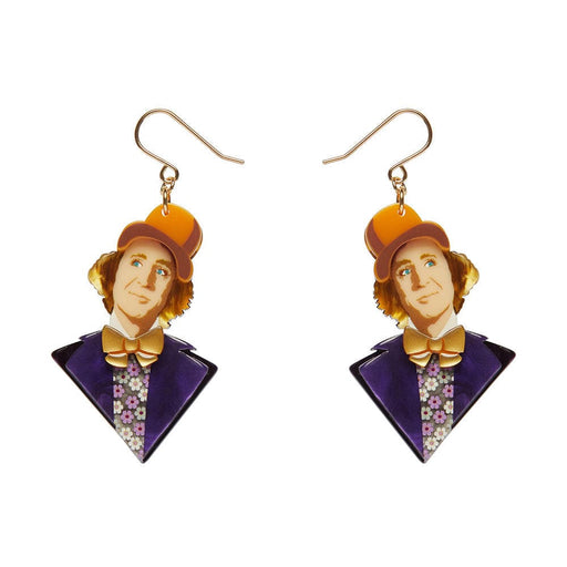 Quirks! Earrings and Accessories Mr Wonka Drop Earrings by Erstwilder
