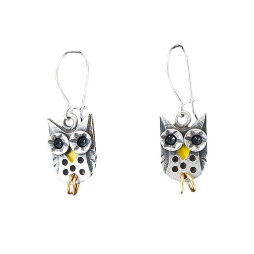 Quirks! Earrings and Accessories Owl Earrings by Chickenscratch