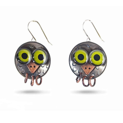 Quirks! Earrings and Accessories Owlet Earrings by Chickenscratch