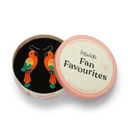 Quirks! Earrings and Accessories Pancha's Parrots Drop Earrings by Erstwilder