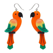 Quirks! Earrings and Accessories Pancha's Parrots Drop Earrings by Erstwilder