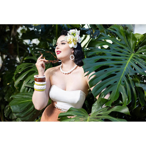 Quirks! Earrings and Accessories Salty Heavy Carve Beads by Splendette