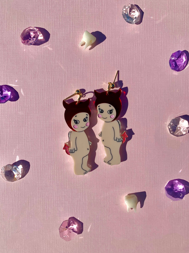 Quirks! Earrings Not So Sonny Angel Acrylic Earrings