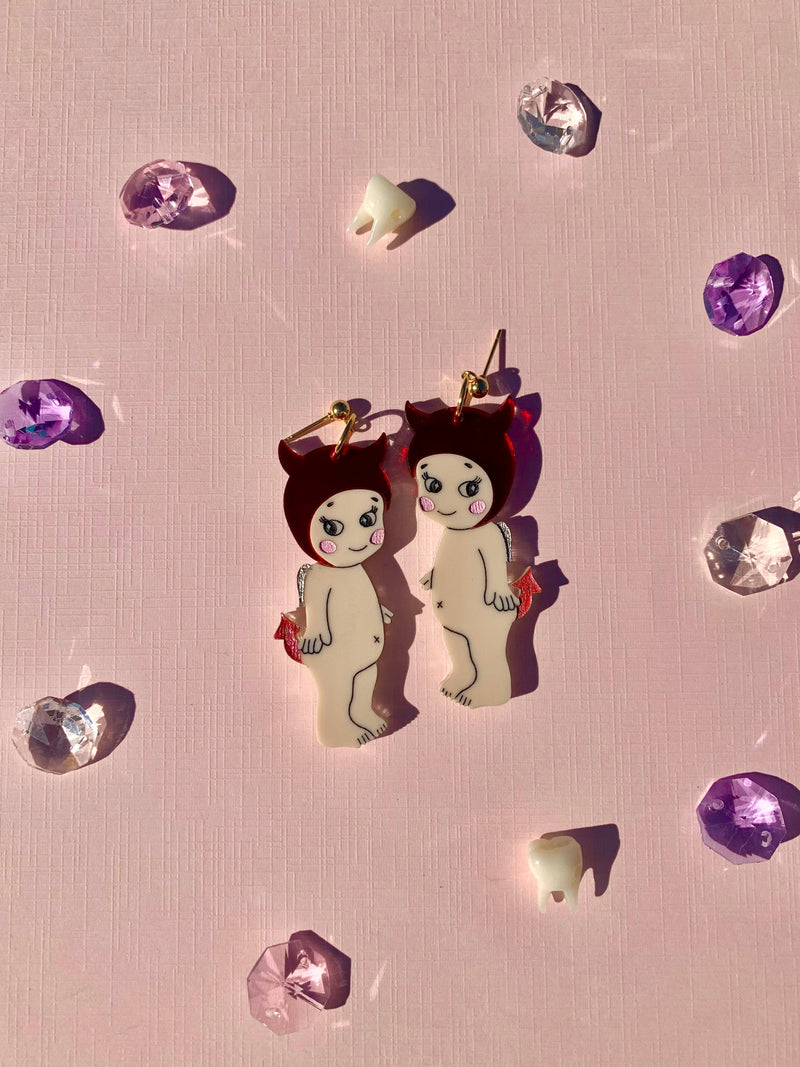 Quirks! Earrings Not So Sonny Angel Acrylic Earrings
