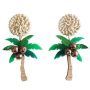 Quirks! Earrings Palm Tree Earrings by Laliblue