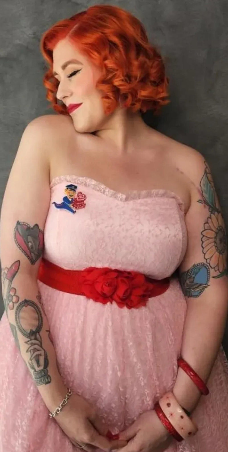 Quirks! Earrings Valentine's Happy Mail Earrings by 50's Vintage Dame x Lipstick & Chrome