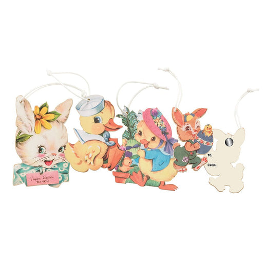 Quirks! Easter Vintage-Inspired Easter Ornament Gift Tag Set