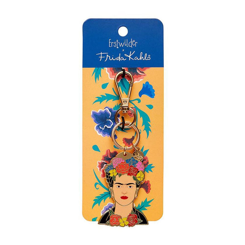 Quirks! Erstwilder Brooches and Accessories My Own Muse Frida Keyring by Erstwilder x Frida Kahlo