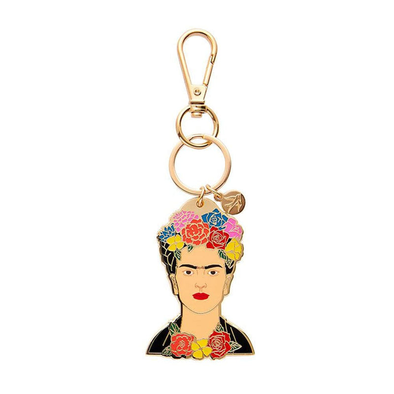 Quirks! Erstwilder Brooches and Accessories My Own Muse Frida Keyring by Erstwilder x Frida Kahlo