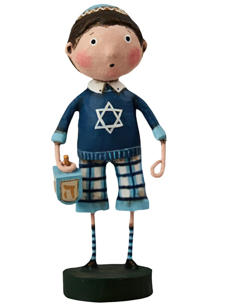 Quirks! figurine David's Dreidel Hanukkah Figurine by Lori Mitchell