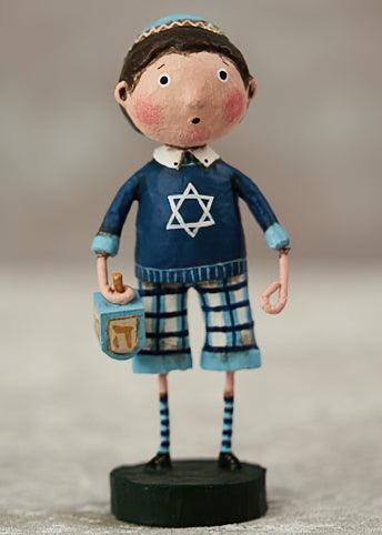 Quirks! figurine David's Dreidel Hanukkah Figurine by Lori Mitchell