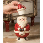 Quirks! figurine St. Nick Jolly Jar by Johanna Parker for Bethany Lowe