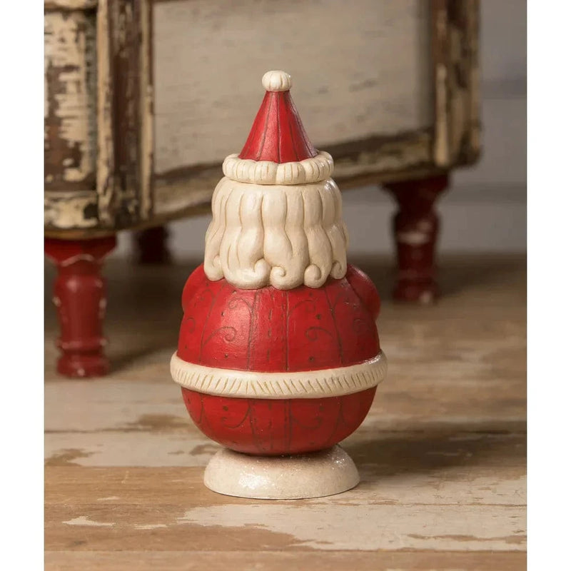 Quirks! figurine St. Nick Jolly Jar by Johanna Parker for Bethany Lowe