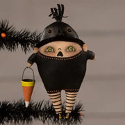 Quirks! Figurines Bill Crow Ornament by Robin Seeber for Bethany Lowe