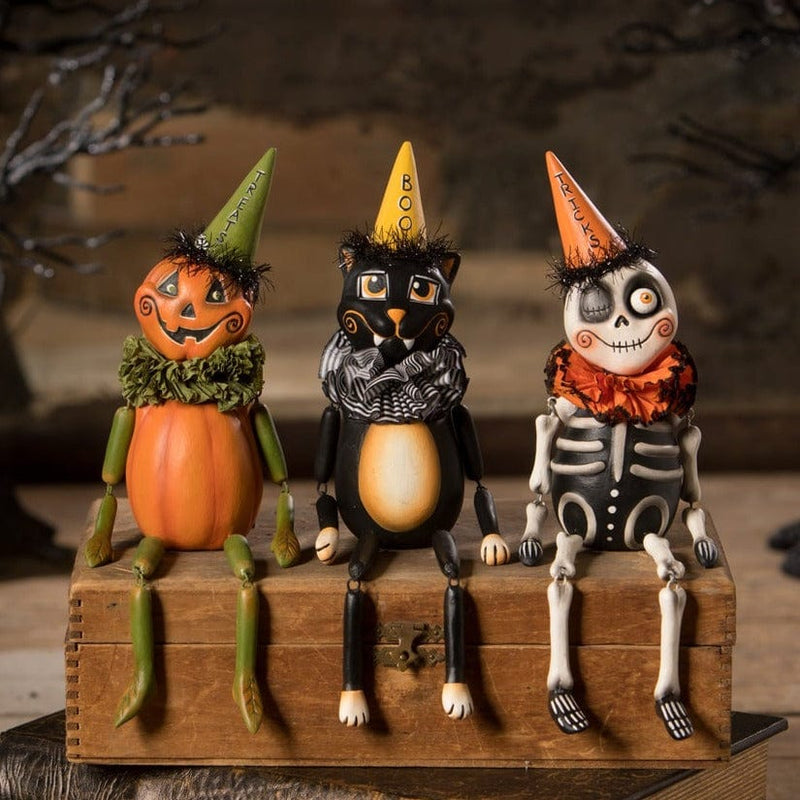 Quirks! Figurines Boo Party Kitty by Bethany Lowe Designs