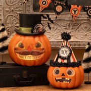 Quirks! Figurines Boo Party Pumpkin by Bethany Lowe Designs