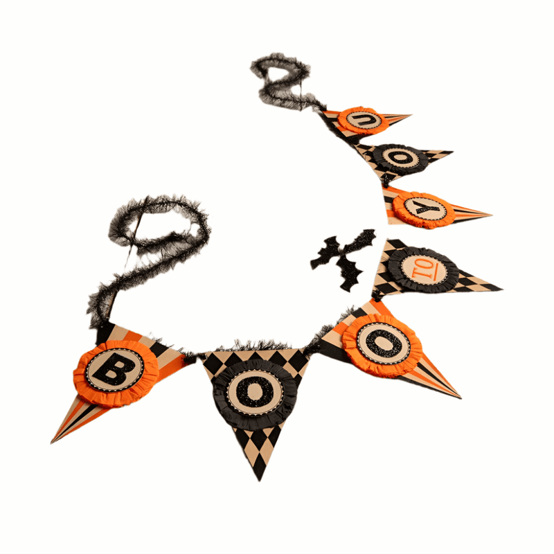 Quirks! Figurines Boo To You Garland by Bethany Lowe Designs