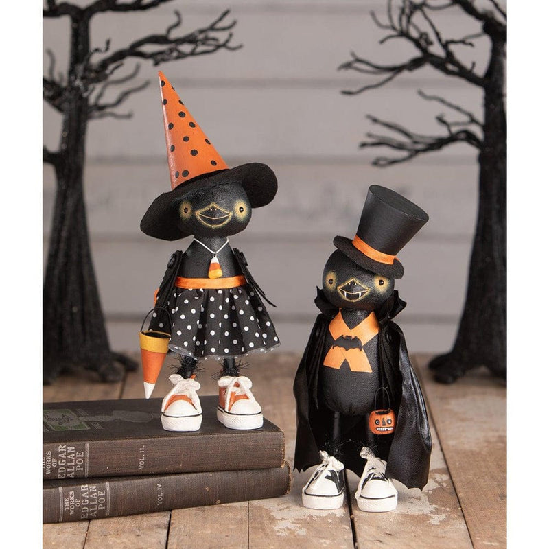 Quirks! Figurines Boris Crowloff by Bethany Lowe Designs