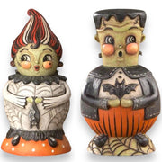 Quirks! Figurines Bride Batty Spooks Jar by Johanna Parker RETIRED
