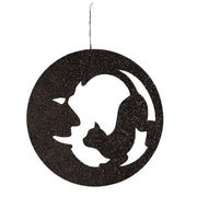 Quirks! Figurines Cat in Moon Silhouette by Bethany Lowe Designs